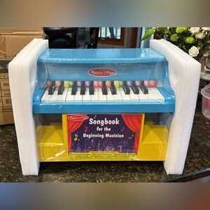 Melissa & Doug learn to play Piano with Songbook - brand new